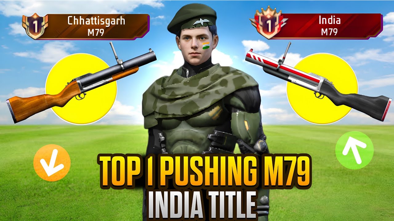 Finally I Achieve India Title In M79 | Hardest Launcher Push 🔥💀