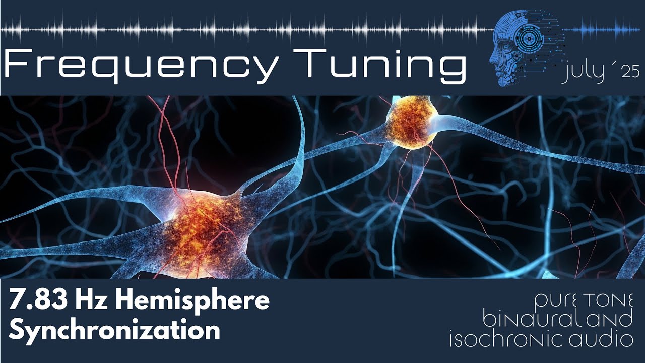 7.83 Hz Schumann Resonance Hemi Sync - Flow State - Binaural & Isochronic Beats / Frequency Tuning