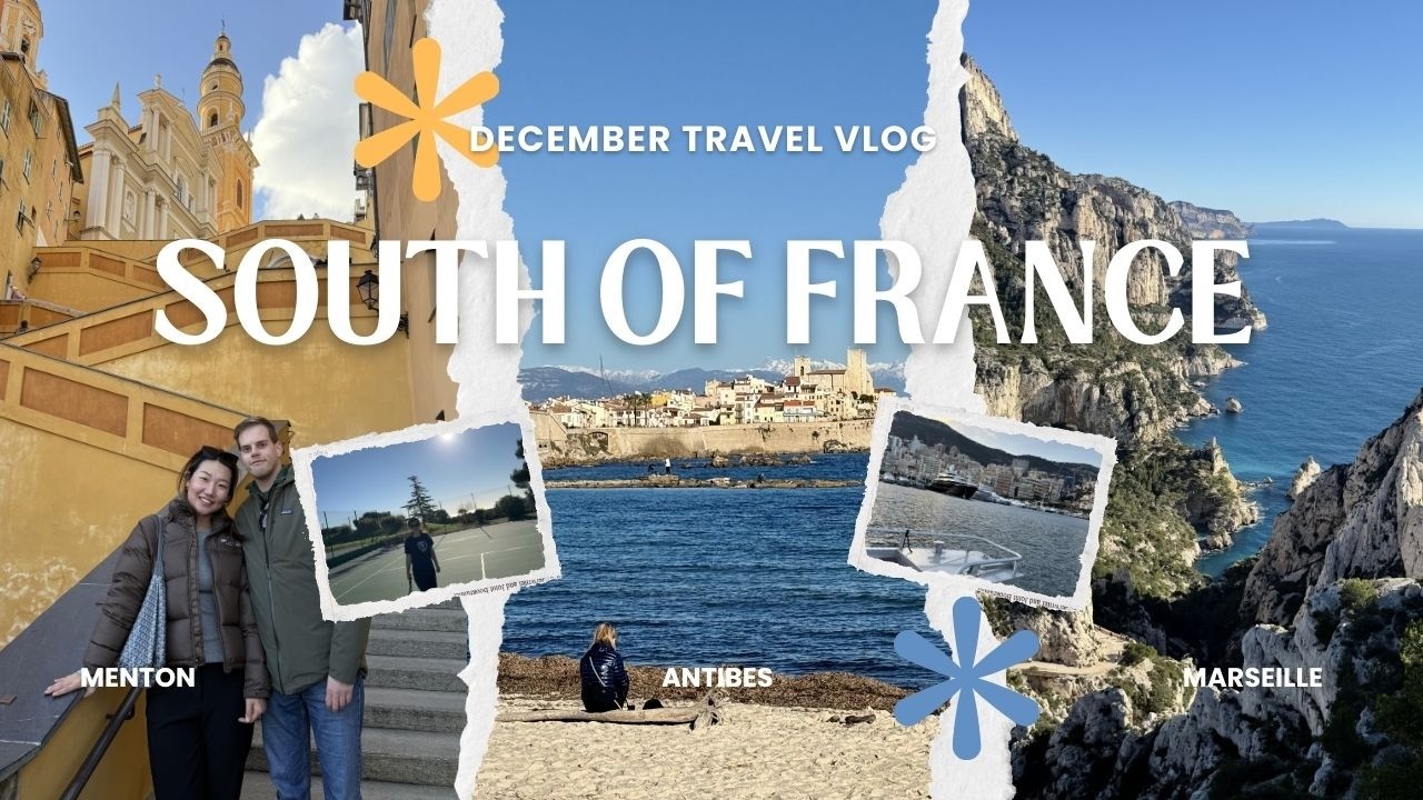 Ep.31 December in South of France| Road trip| Travel with me| following the sun