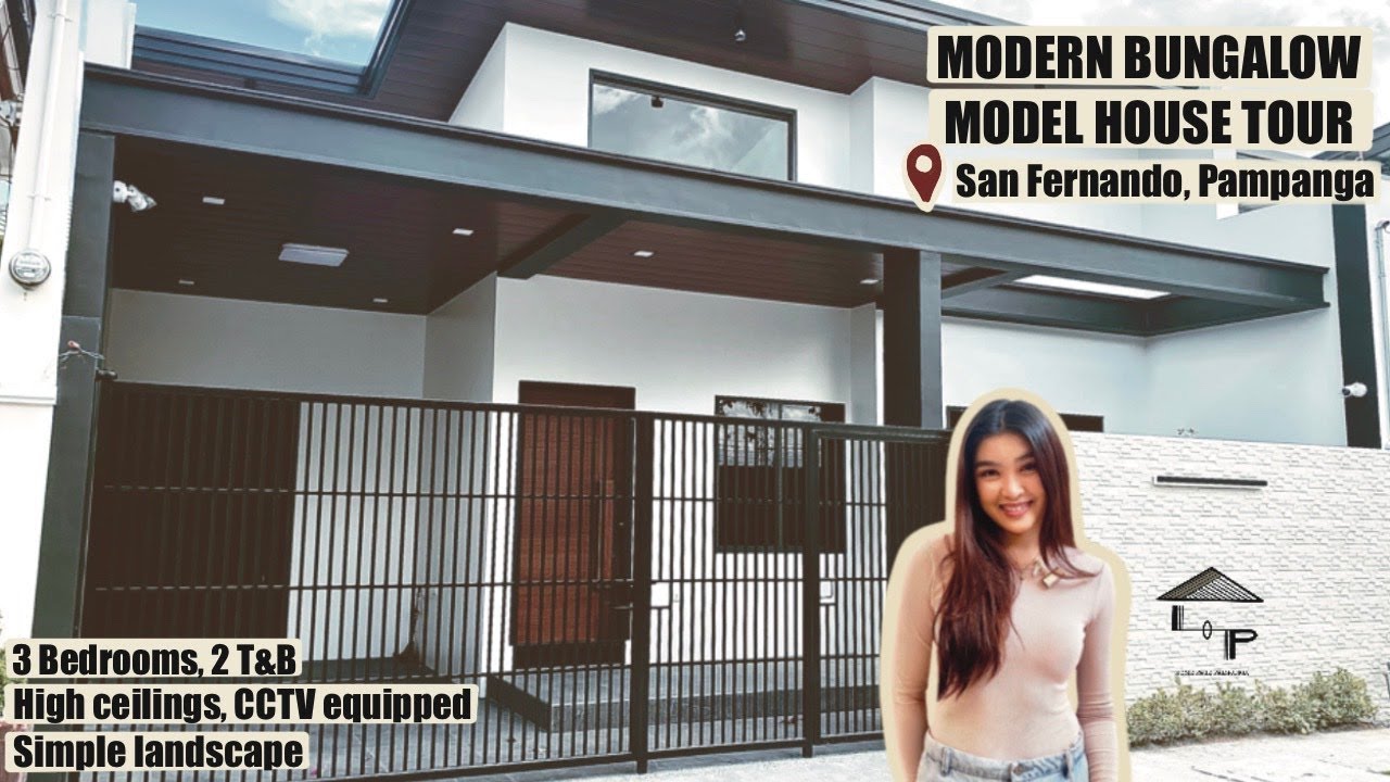 Modern Bungalow Model House Tour in the City of San Fernando, Pampanga - House Tour: Episode 7