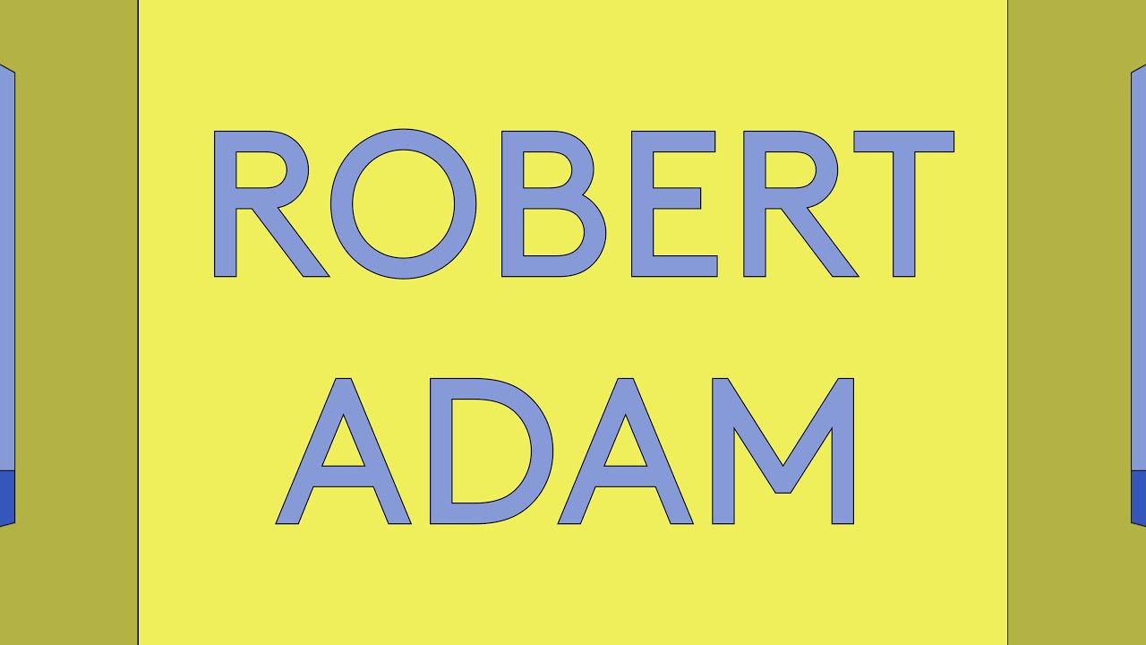 100 Day Studio: Robert Adam - 'Time for Architecture'