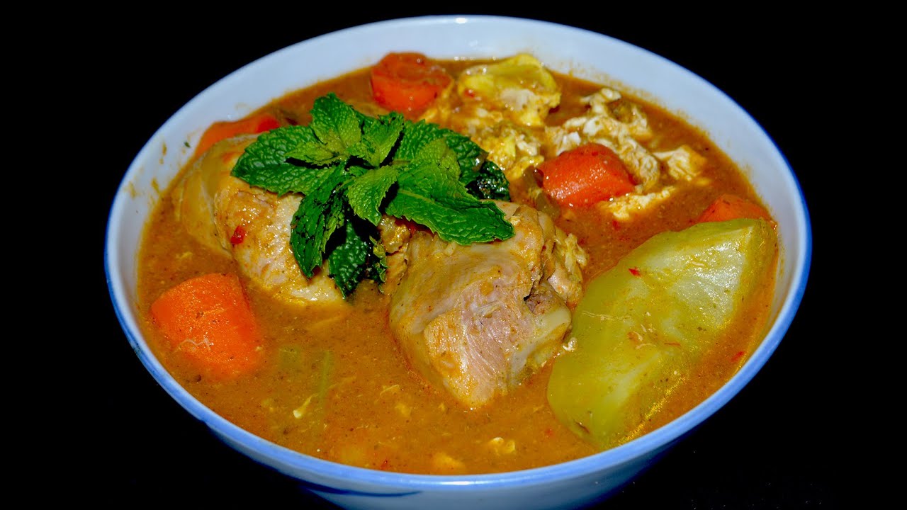 Sopa maggi de pollo con vegetales
