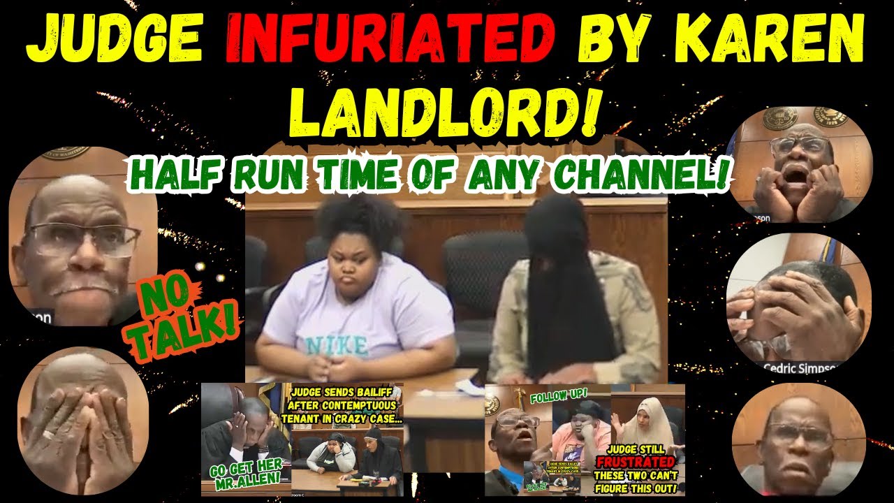 Judge Simpson INFURIATED by KAREN Landlord at Bench Trial!  HALF the Run Time of ANY Other Channel!