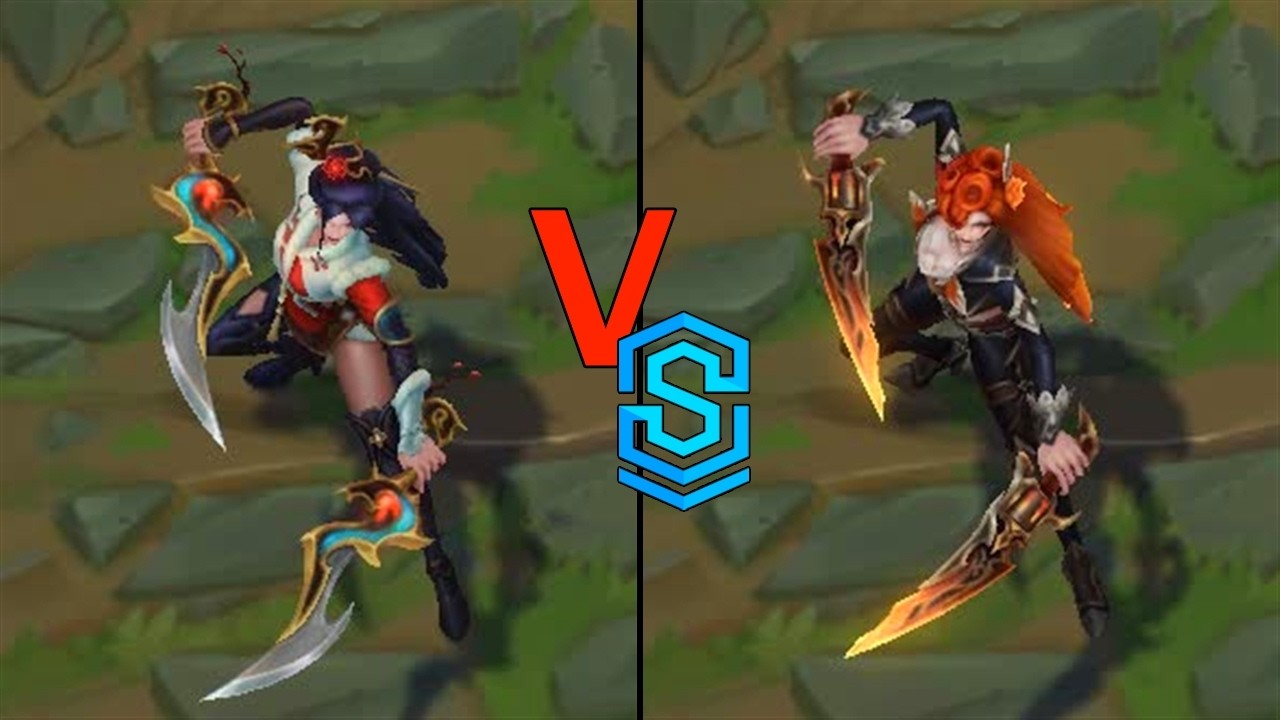 Petals of Spring Katarina VS High Noon Katarina