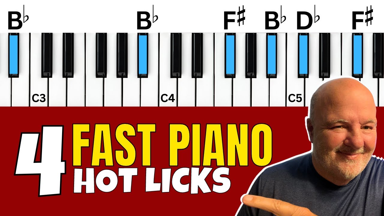Smoking Fast Hot Piano Licks