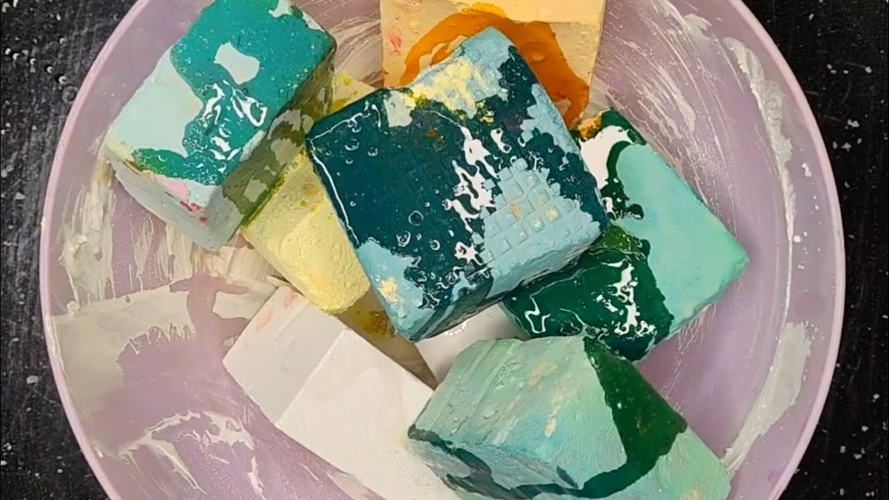 Fresh Gym Chalk & Homemade Blocks ASMR