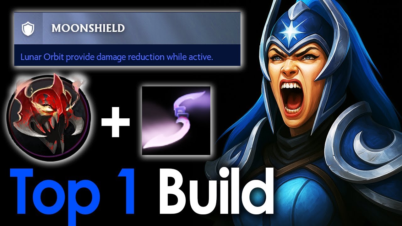 Luna Mask of Madness Build DESTROYS Easy Lane | Immortal Gameplay Dota 2 Patch 7.39d