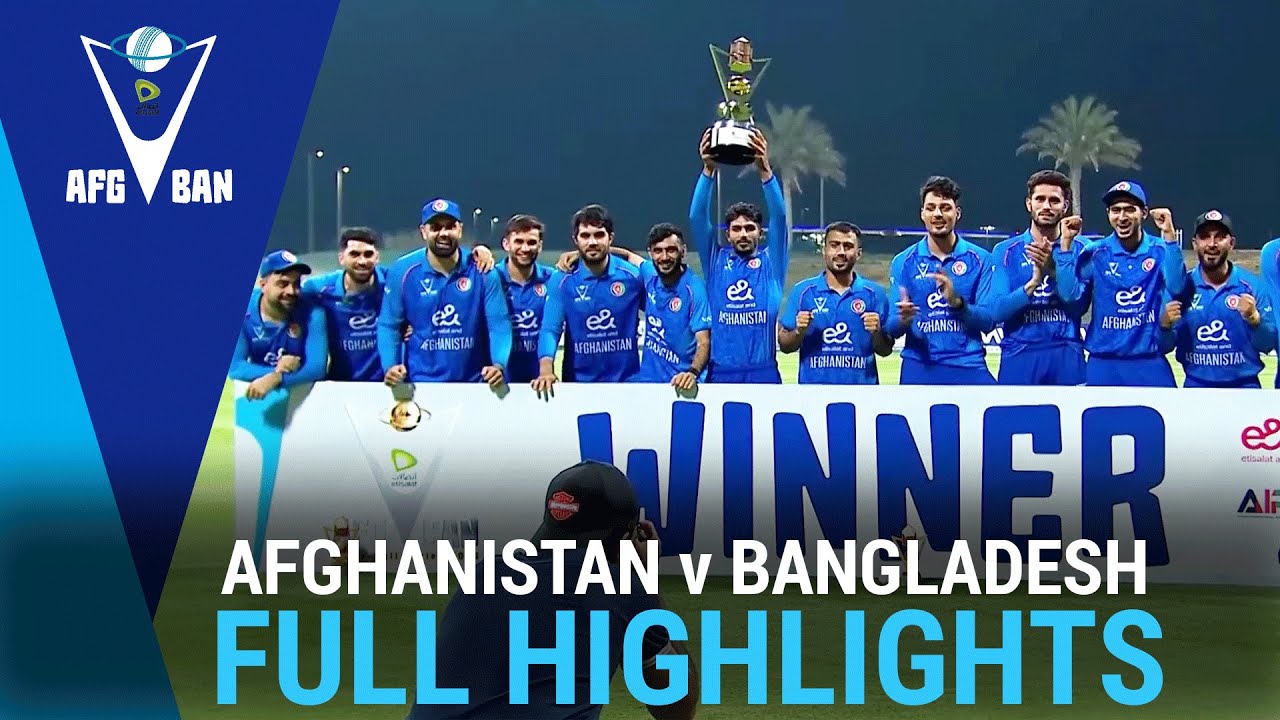 Full Highlights | Afghanistan vs Bangladesh | ODI Series | Match 03 | ACB | 311K