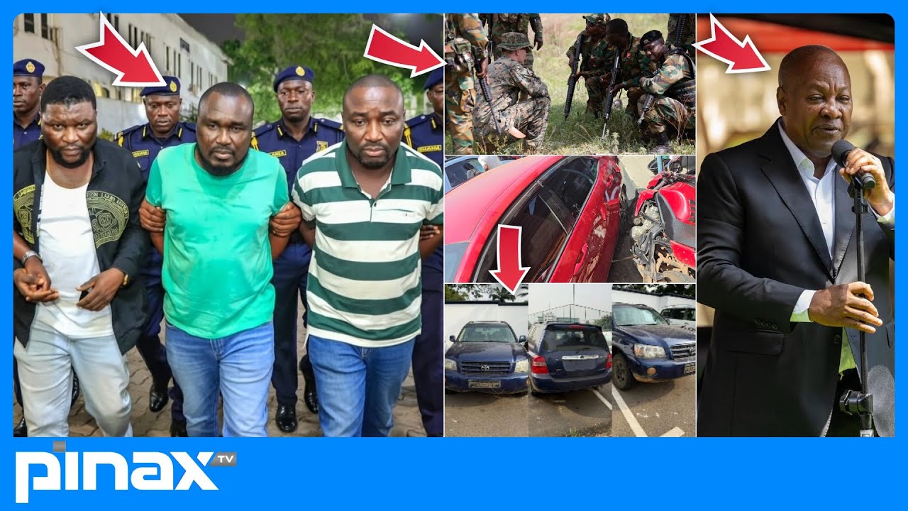 Adabraka Robbery Update: Mahama ORDERS Military to ARREST 3 Notorious Suspect - Vehicle Identified