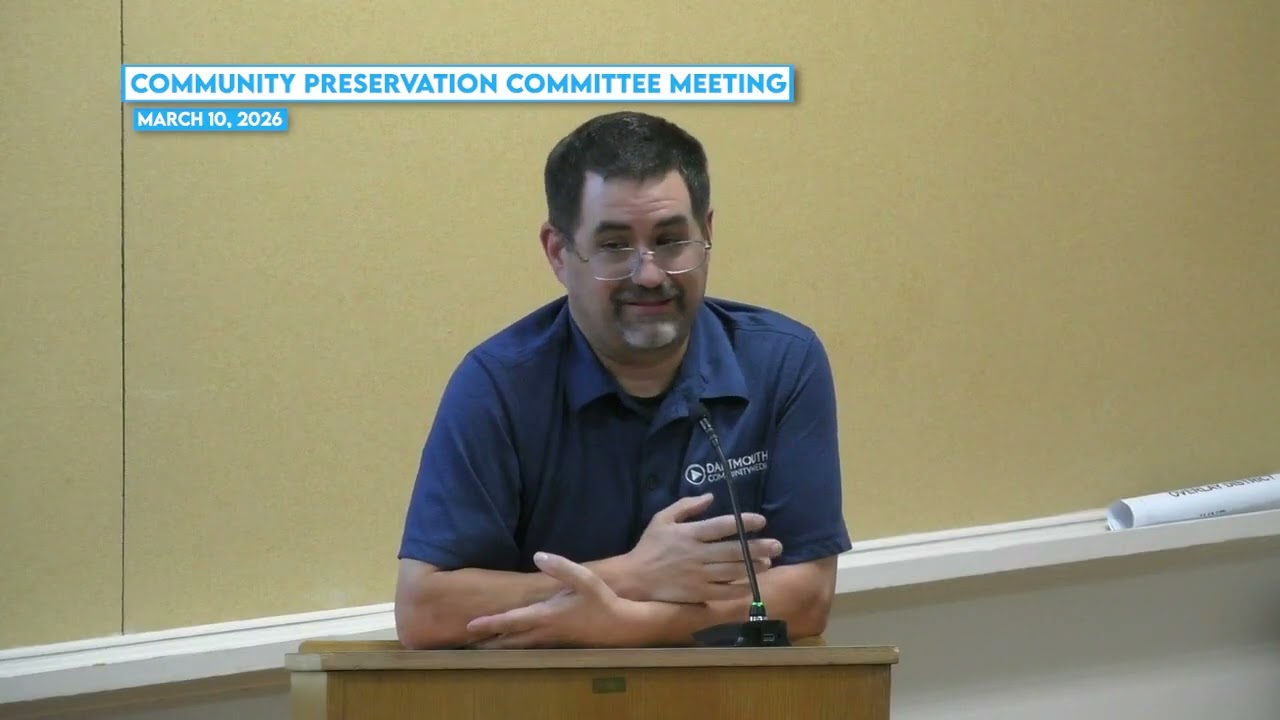 Community Preservation Committee Meeting March 10, 2026