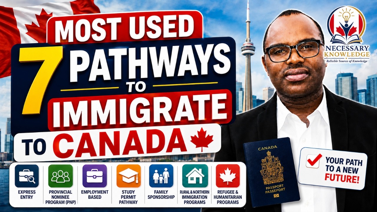 🇨🇦 7 Common Pathways to Immigrate to Canada | Complete Guide for 2026