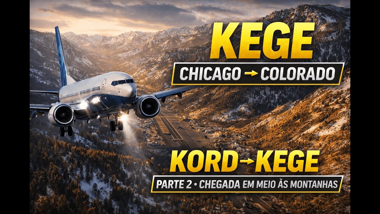 737 MAX 8 | KEGE | Parte 2 – Chegada em Meio às Montanhas | MSFS 2024