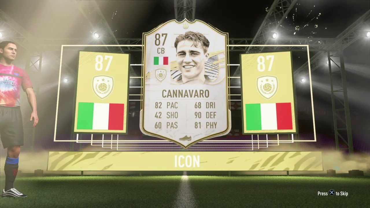 FIFA 21 i packed icon Cannavaro