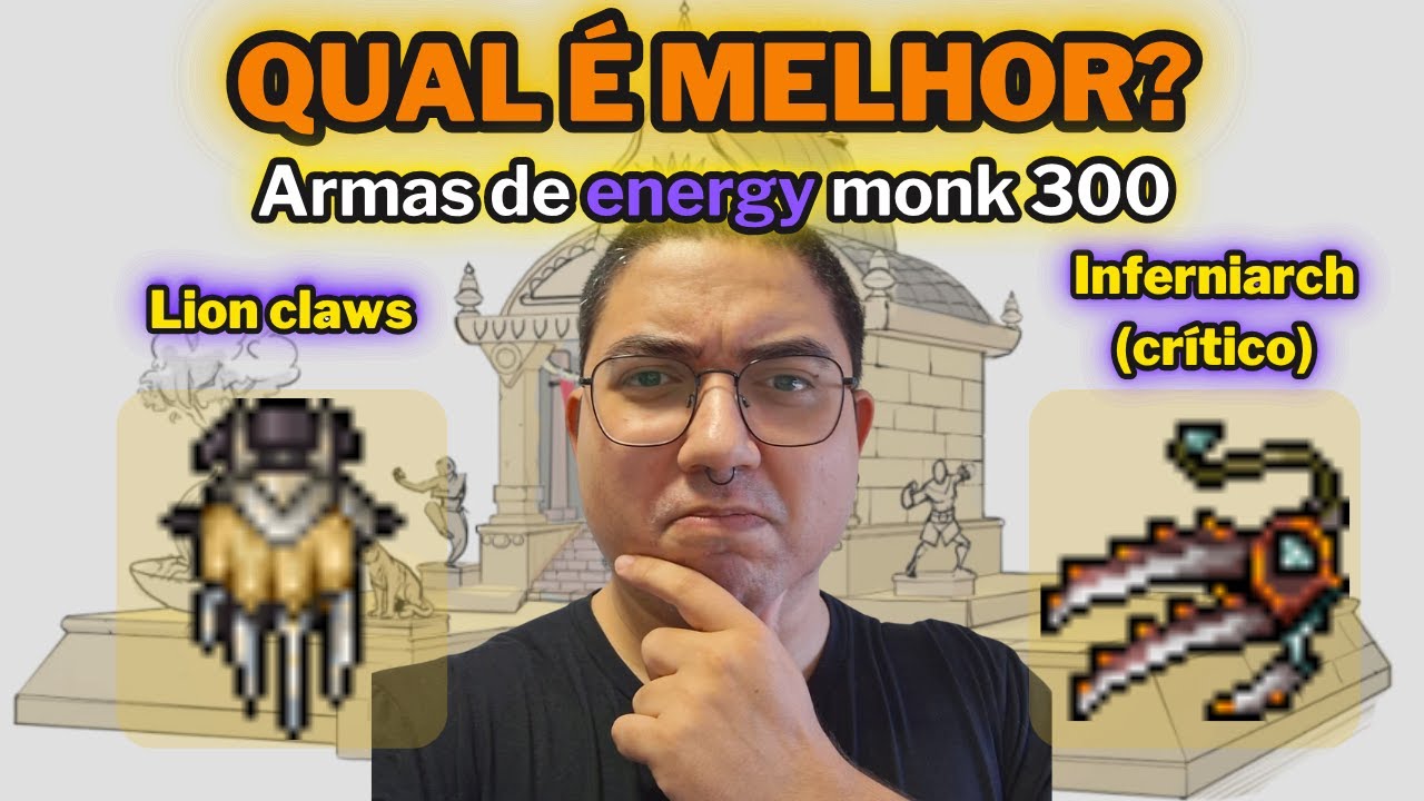 TIBIA - QUAL É MELHOR? LION CLAWS OU RENDING INFERNIARCH CLAWS? ANÁLISE DETALHADA!