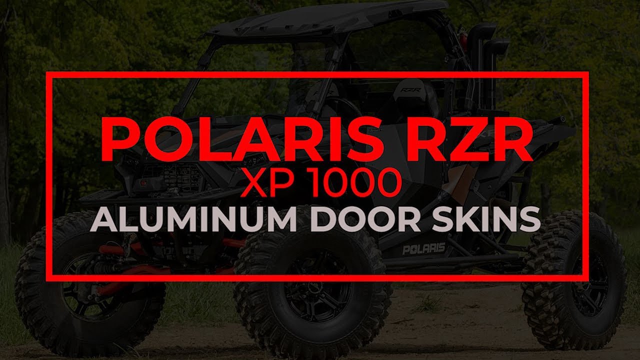 How to Install SuperATV's Aluminum Door Skins on the Polaris RZR XP 1000