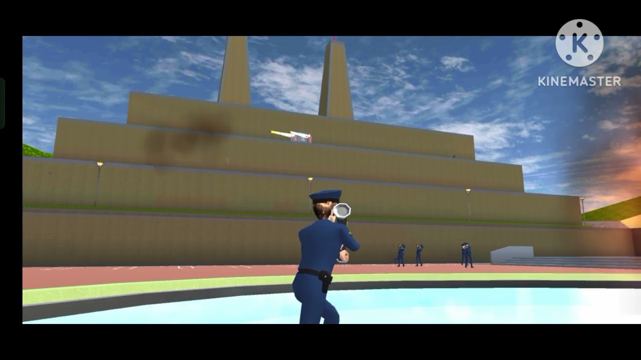 POLICE OFFICIAL 2 VS YAKUZA MOMO GUMI SAKURA school simulator