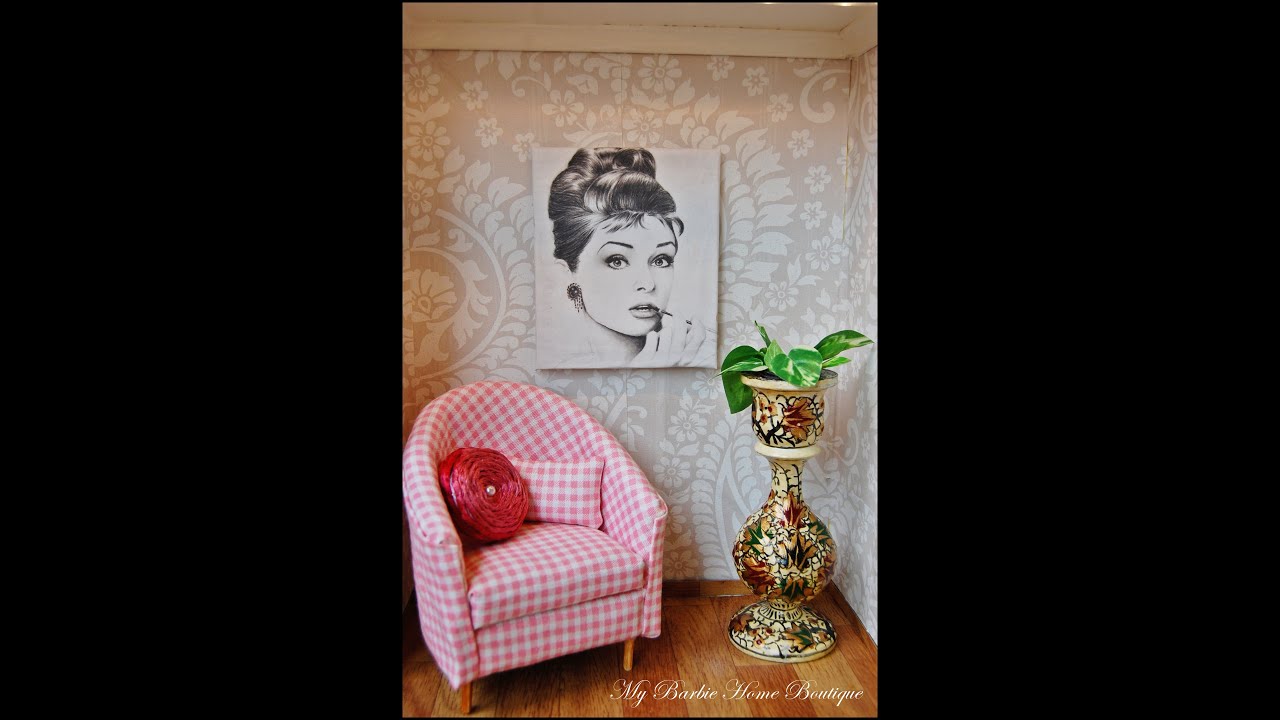 DIY  Ikea Miniature Chair For Barbie