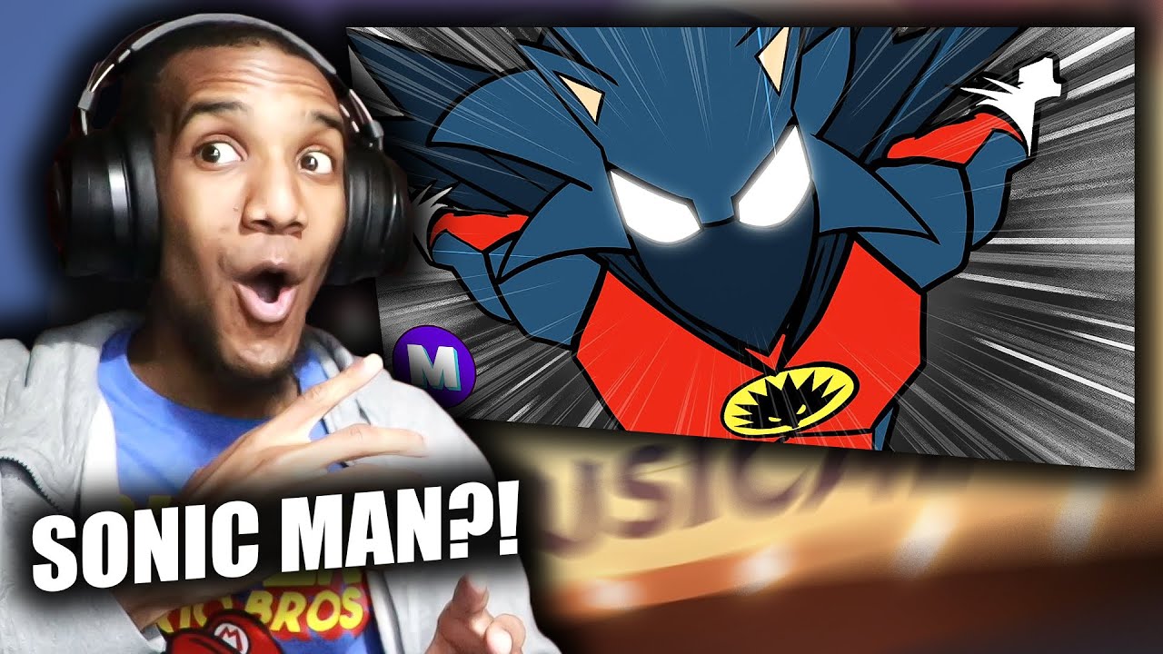 IF DC COMICS OWNED SONIC?! Sonic the Hedgehog Man Sonicverse Battle Rap 2 Reaction (from mashed)