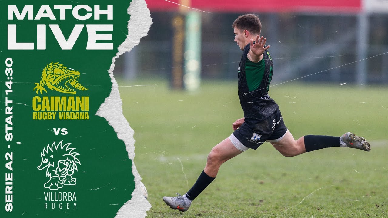 CAIMANI RUGBY VIADANA vs VILLORBA RUGBY  | sesta giornata SERIE A | 14/12/2025