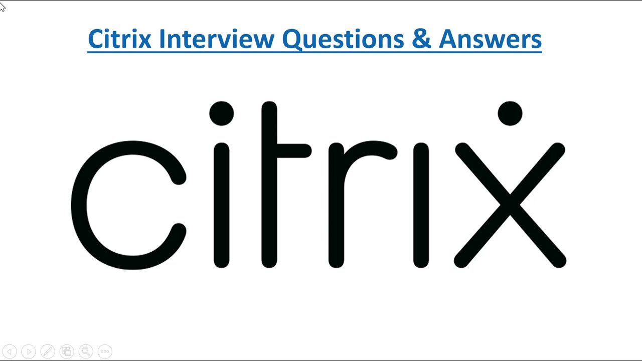 Citrix Interview Questions and Answers| L2 & L3.