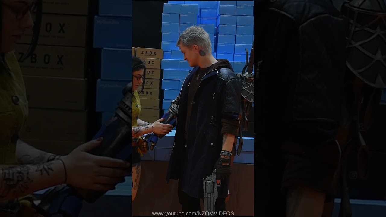 Nico & Nero moment at comic con DMC5 