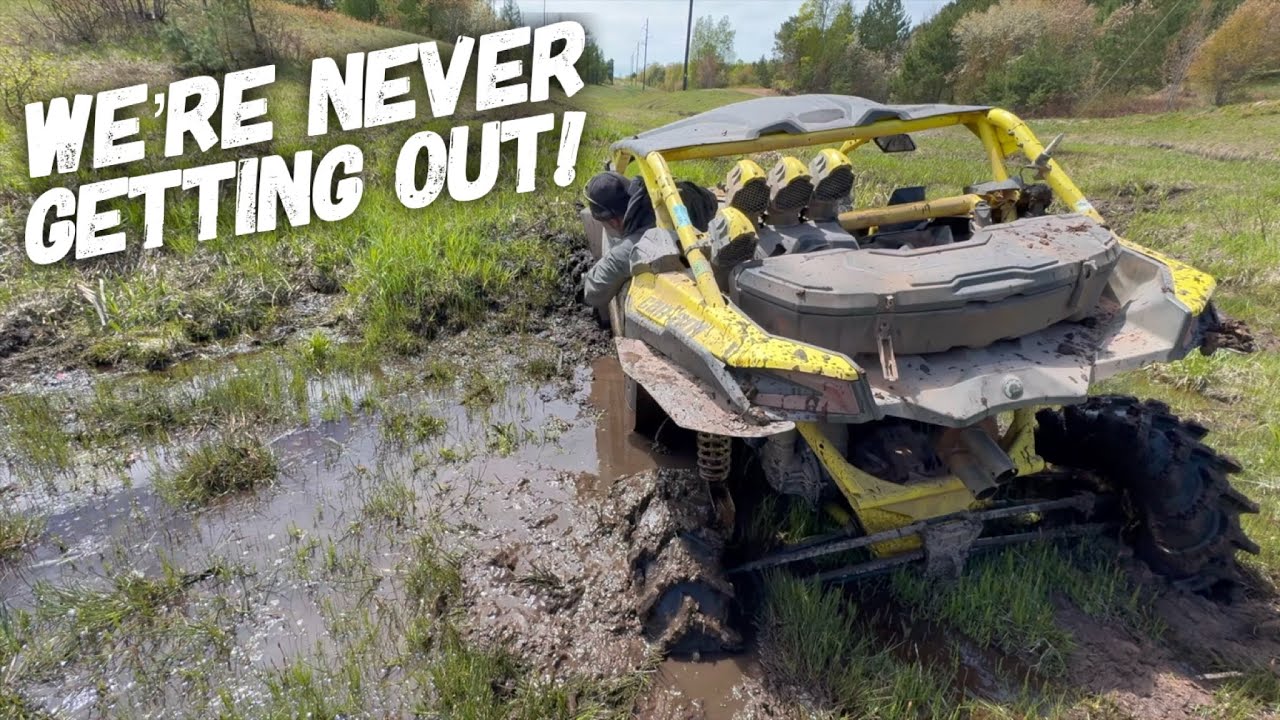 We Got Stuck In The Deepest Mud Ever Exploring The Upper Peninsula!