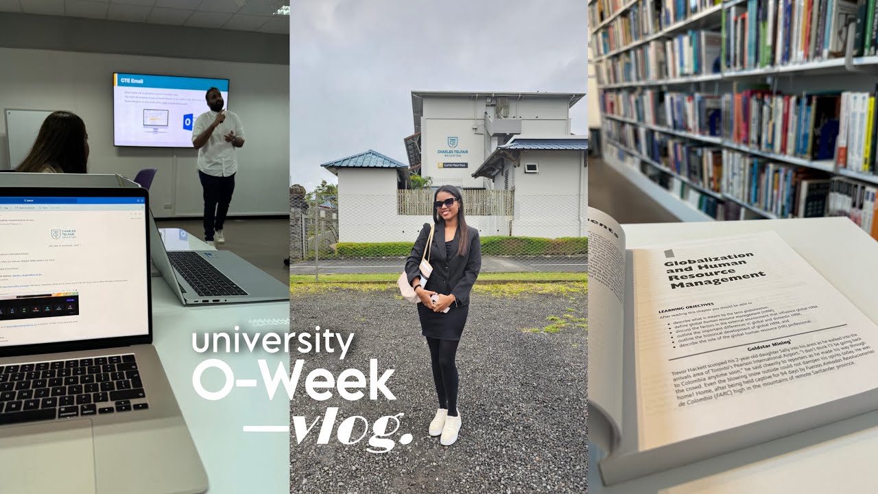 UNI VLOG | MINI VLOG OF MY FIRST 2 DAYS OF ORIENTATION AT CTE/ CURTIN UNIVERSITY