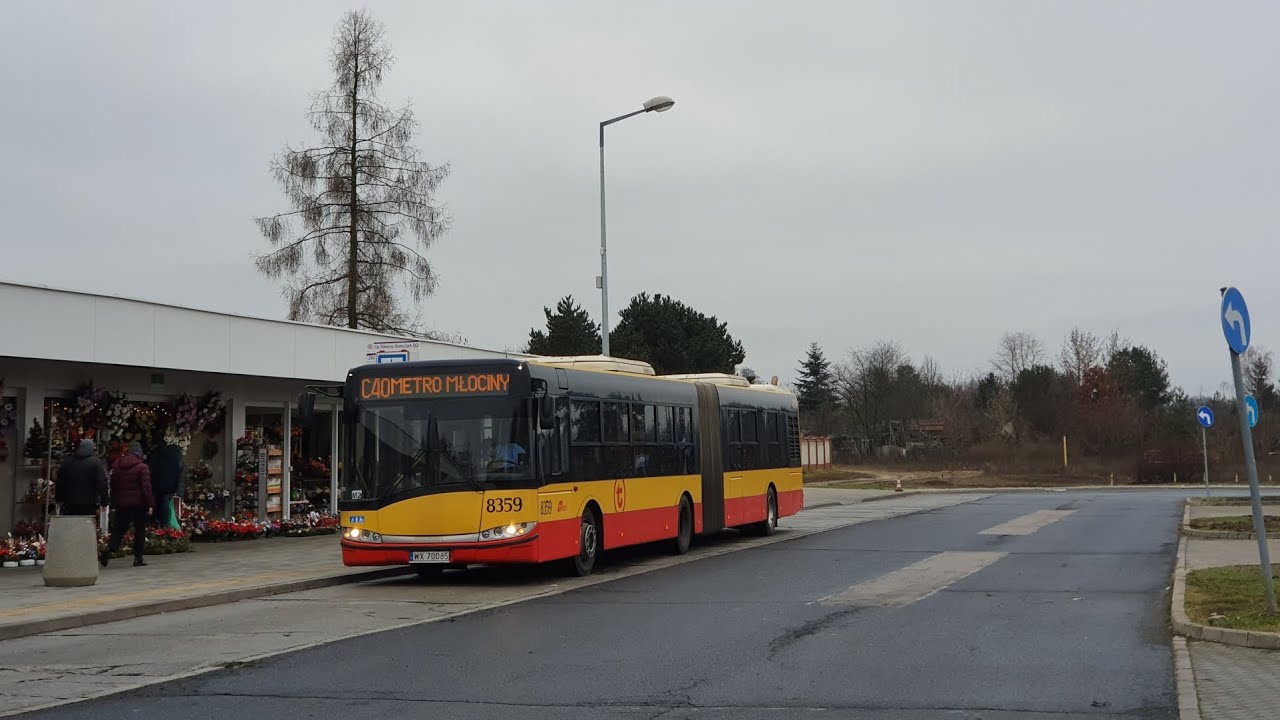 [C40] MZA Warszawa - Przejazd SU18 III #8359 na linii C40➡️ Cm.Północny-Brama Zach. 
