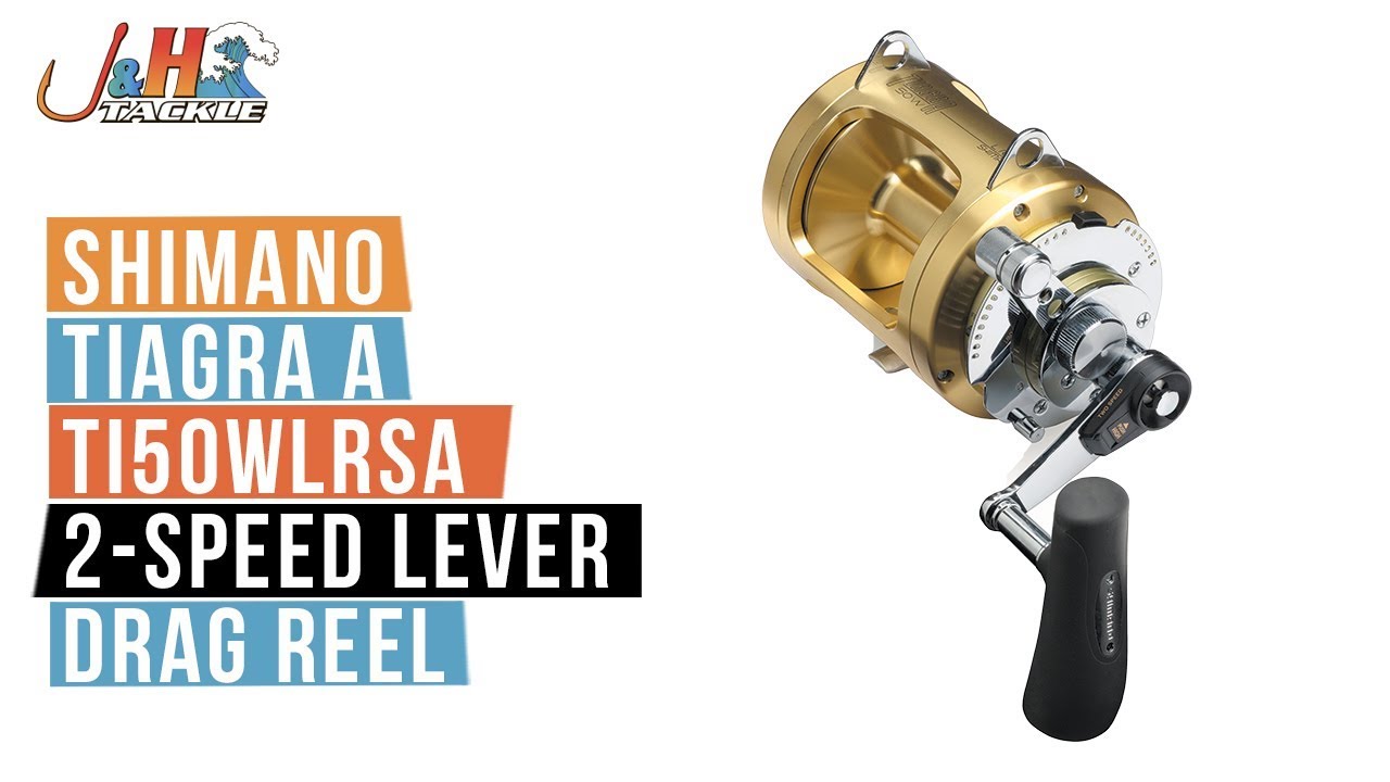 Shimano Tiagra A TI50WLRSA 2-Speed Lever Drag Reel | J&H Tackle