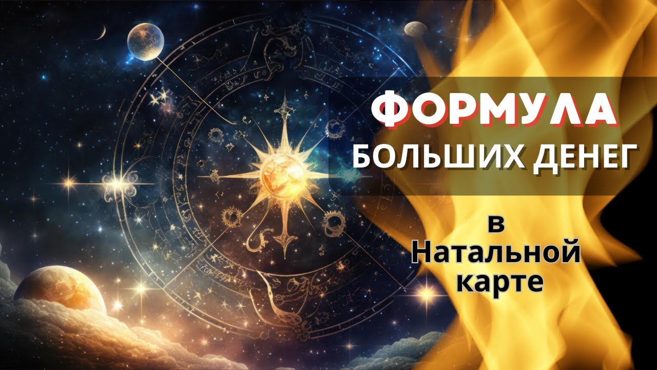 Формула Больших Денег в Натальной Карте
