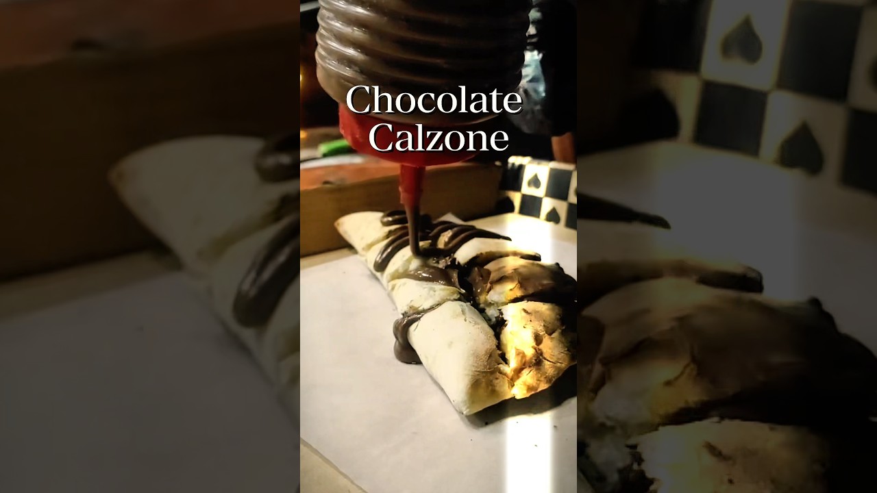 Baked Chocolate Calzone 