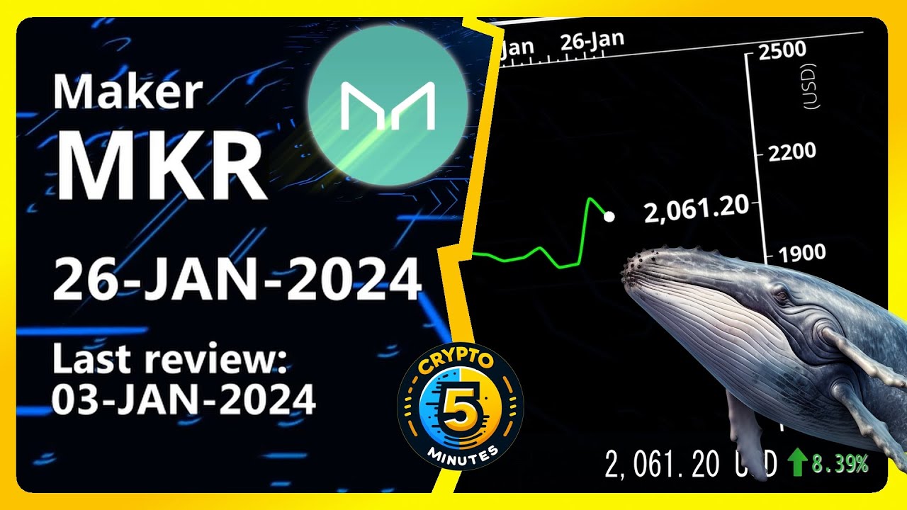 Maker (MKR) Review | Metrics, News, and Future | 26-01-2024 #mkr #maker