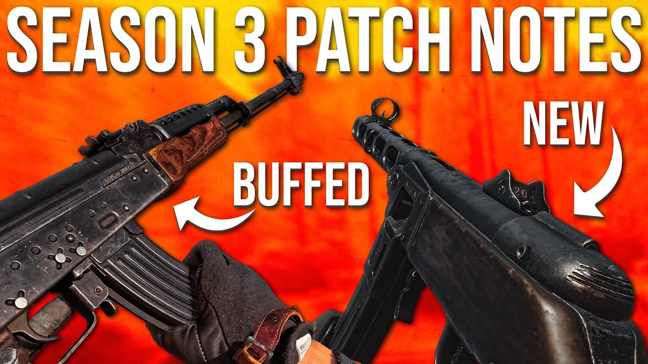 Season 3 Patch Notes (Warzone In Depth)