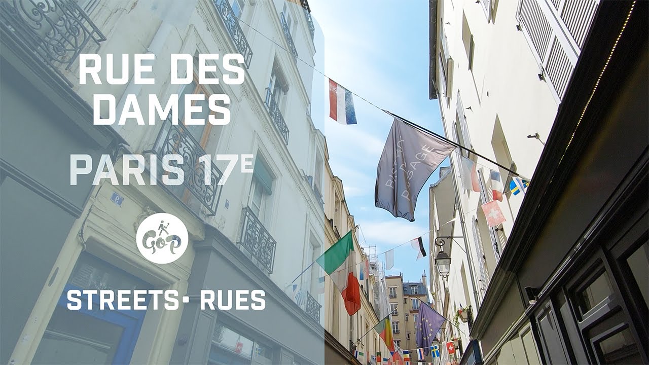 ⁴ᴷ Walking PARIS – Rue des Dames