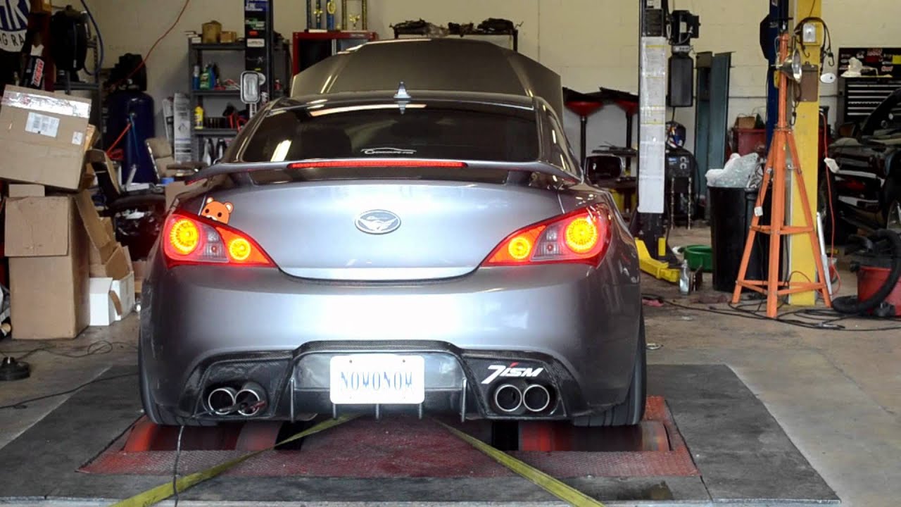 Genesis Coupe 3.8 V6 Canned to Custom Tune SFR