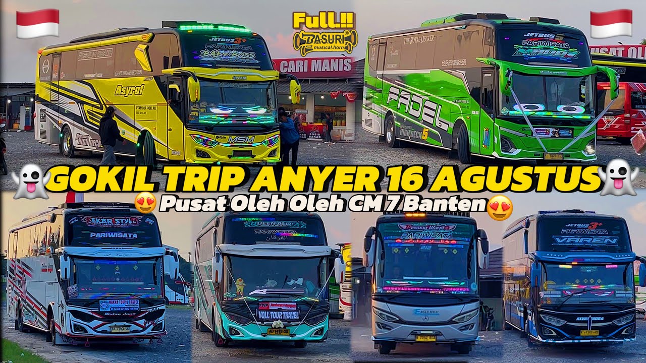 FULL RAME! Bus Bagus Nongol Semua di KM 68 + Serbu Cari Manis 7 😱🎁