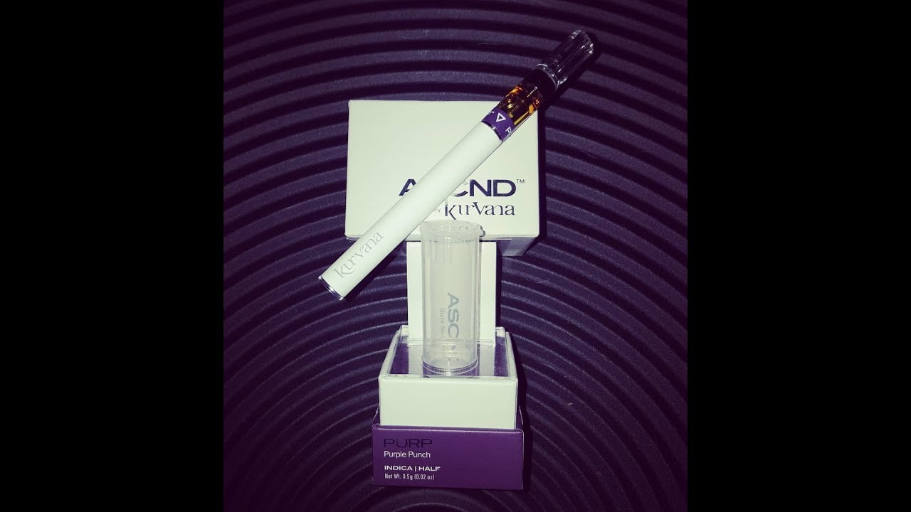 ASCND by Kurvana  ☆☆☆Purple Punch Vape Cart THC 81.61% CBD 3.90mg☆☆☆