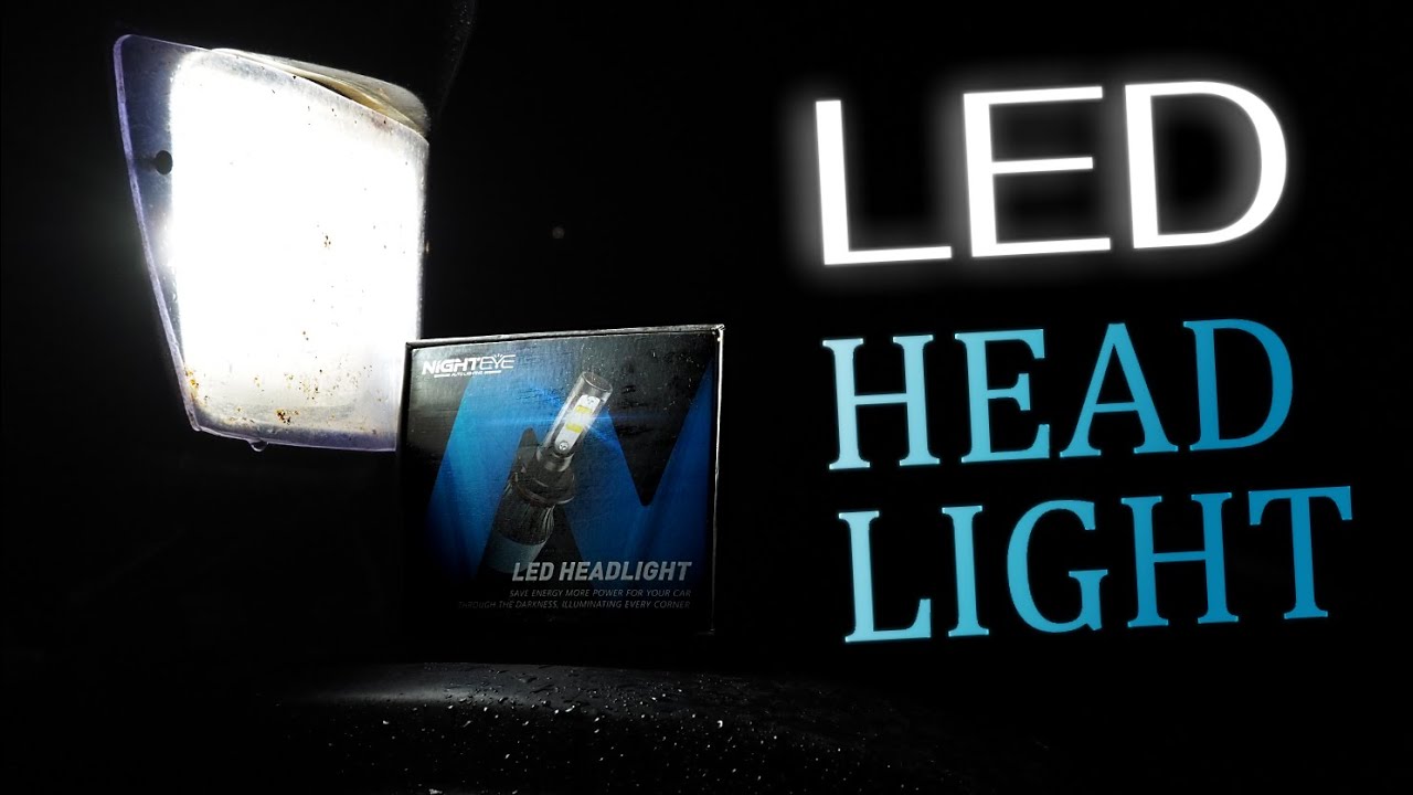 NightEye H4 LED Suzuki DR650 Headlight Upgrade Tested