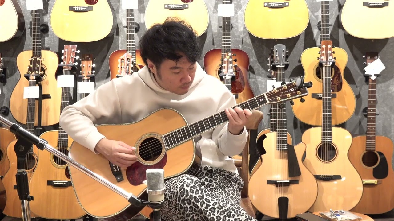 Martin D-45S Deluxe (1992) Blue-G & Tetsuro Toyama (遠山 哲朗)