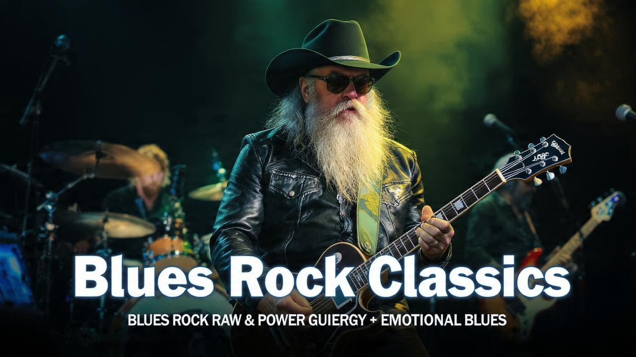 Rock Blues & Soul Inspired by Hendrix, Clapton, ZZ Top, The Animals, Muddy Waters