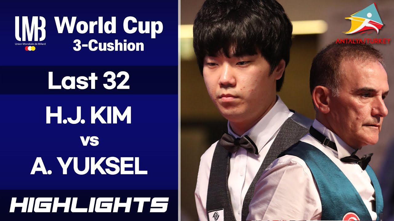 [Antalya World Cup 2018] Last 32 - KIM Haeng Jik (KOR) vs YUKSEL Adnan (TUR). H/L
