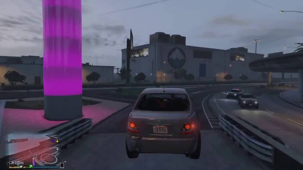 Grand Theft Auto V_20150724230049 harry potter and the flying car lol !