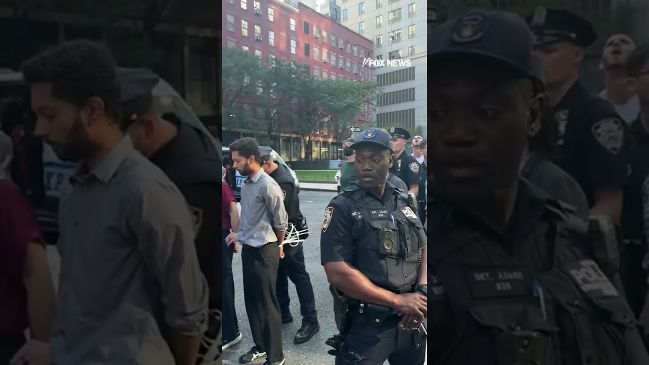 WATCH: New York politicians get cuffed after ICE showdown #shorts #nyc #politics #foxnews #usa