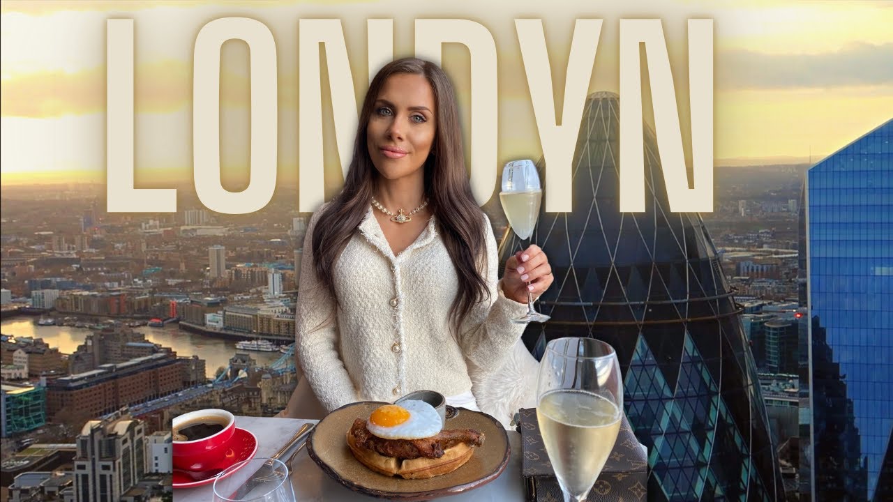 JEMY W JEDNEJ Z NAJWYŻSZYCH RESTAURACJI W EUROPIE! | CIĄG DALSZY PRZYGÓD W LONDYNIE! 🇬🇧