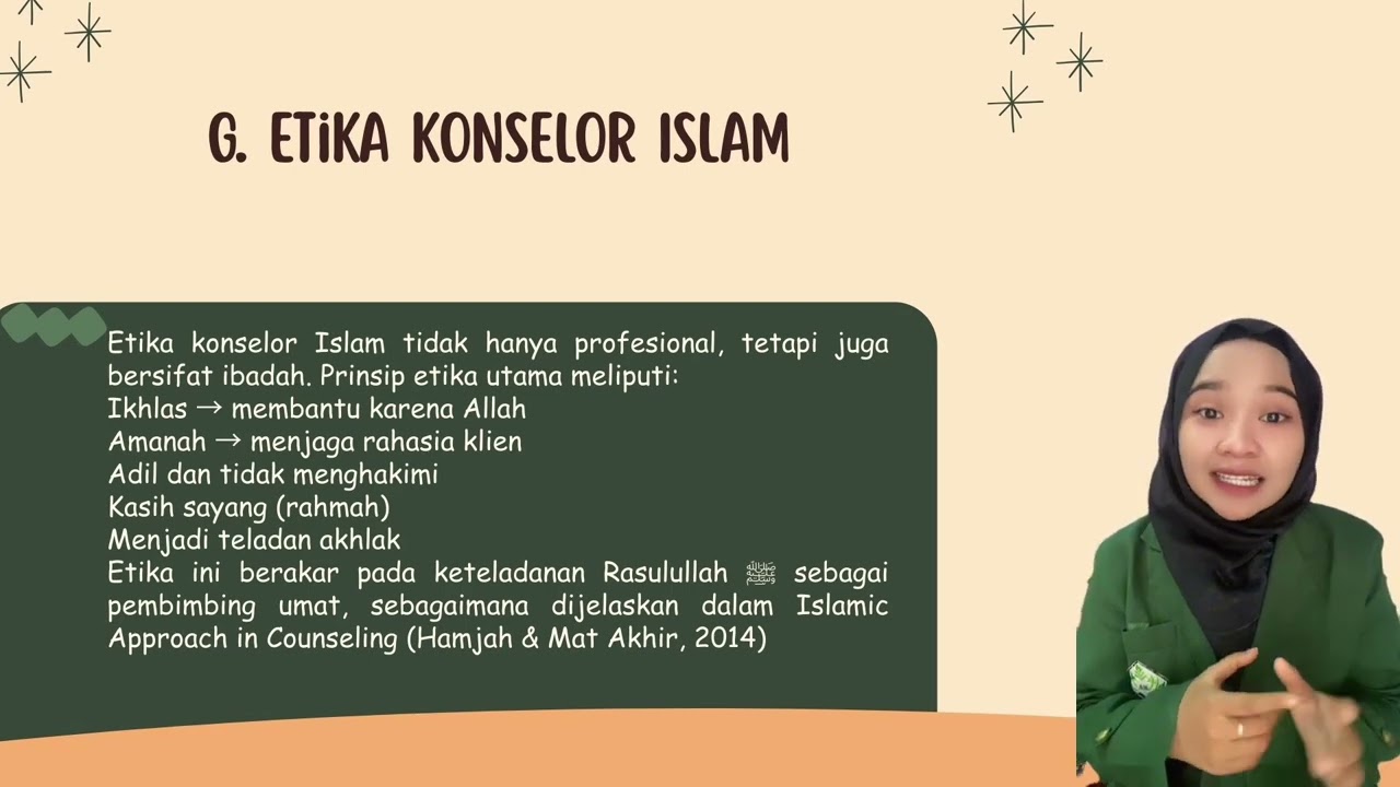 Dasar Dasar Bimbingan Dan Konseling Dalam Pendekatan Islam