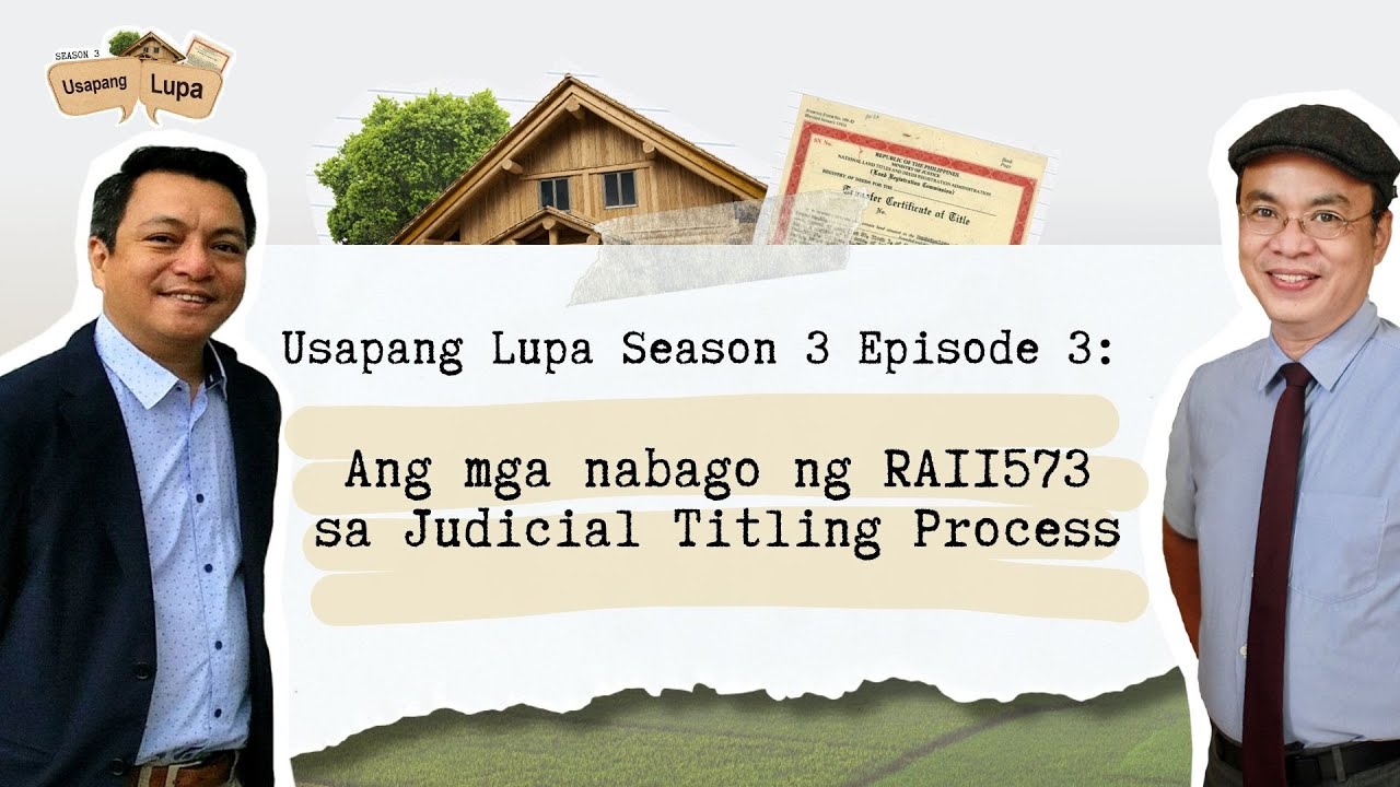Mga Bagong Proseso Sa Judicial Titling