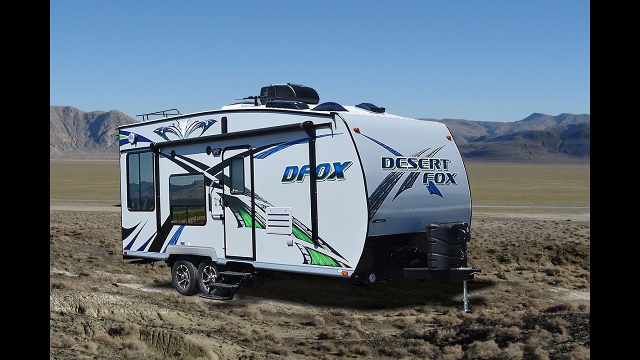 Quick Tour Of the New Desert Fox 21SW Toy Hauler