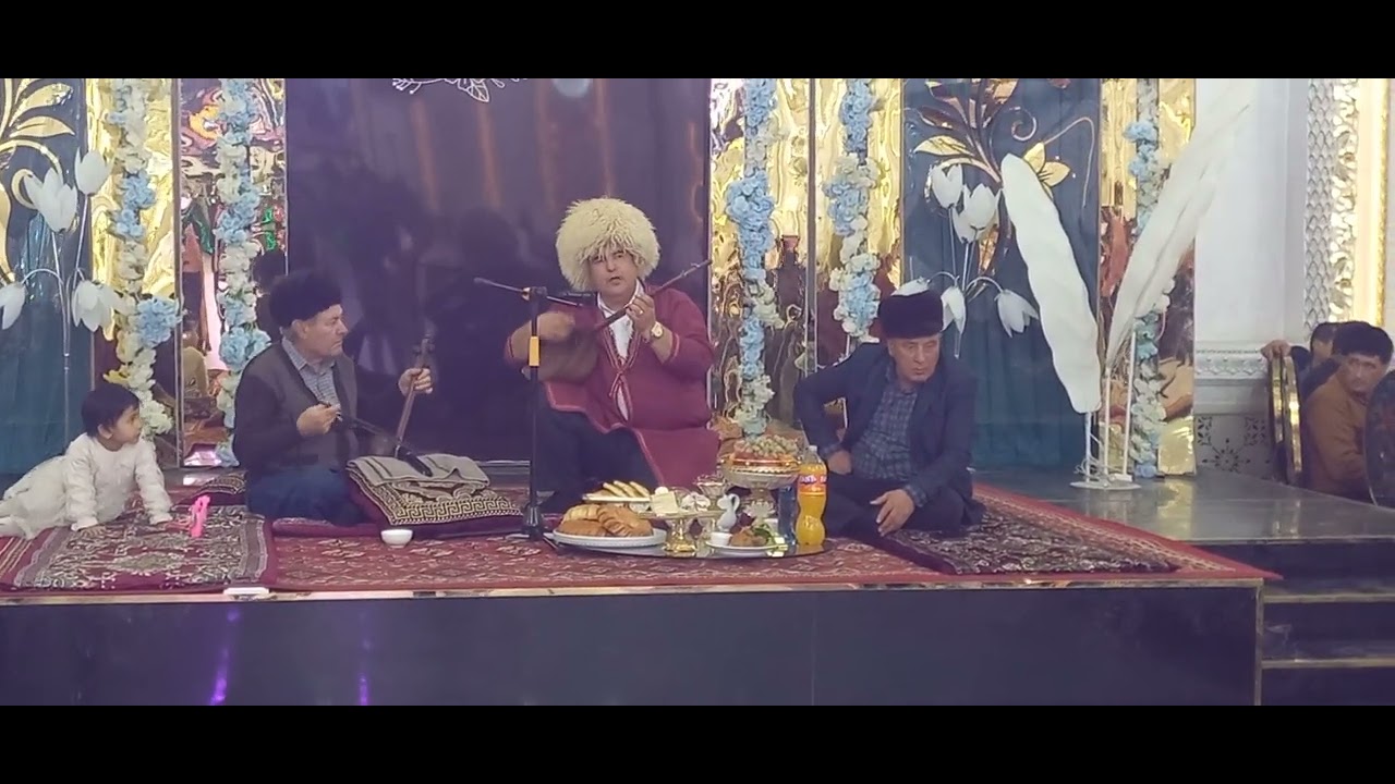 Alyosh bagshy. Turkmen halk aydymy Naz bilen. Taxiatosh 27 января 2026 г.