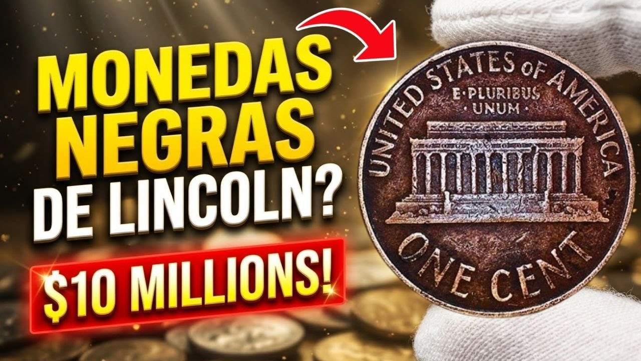 🚨 ¡No Las Tire! ¡Estas Monedas Negras Podrían Hacerte Millones 💰