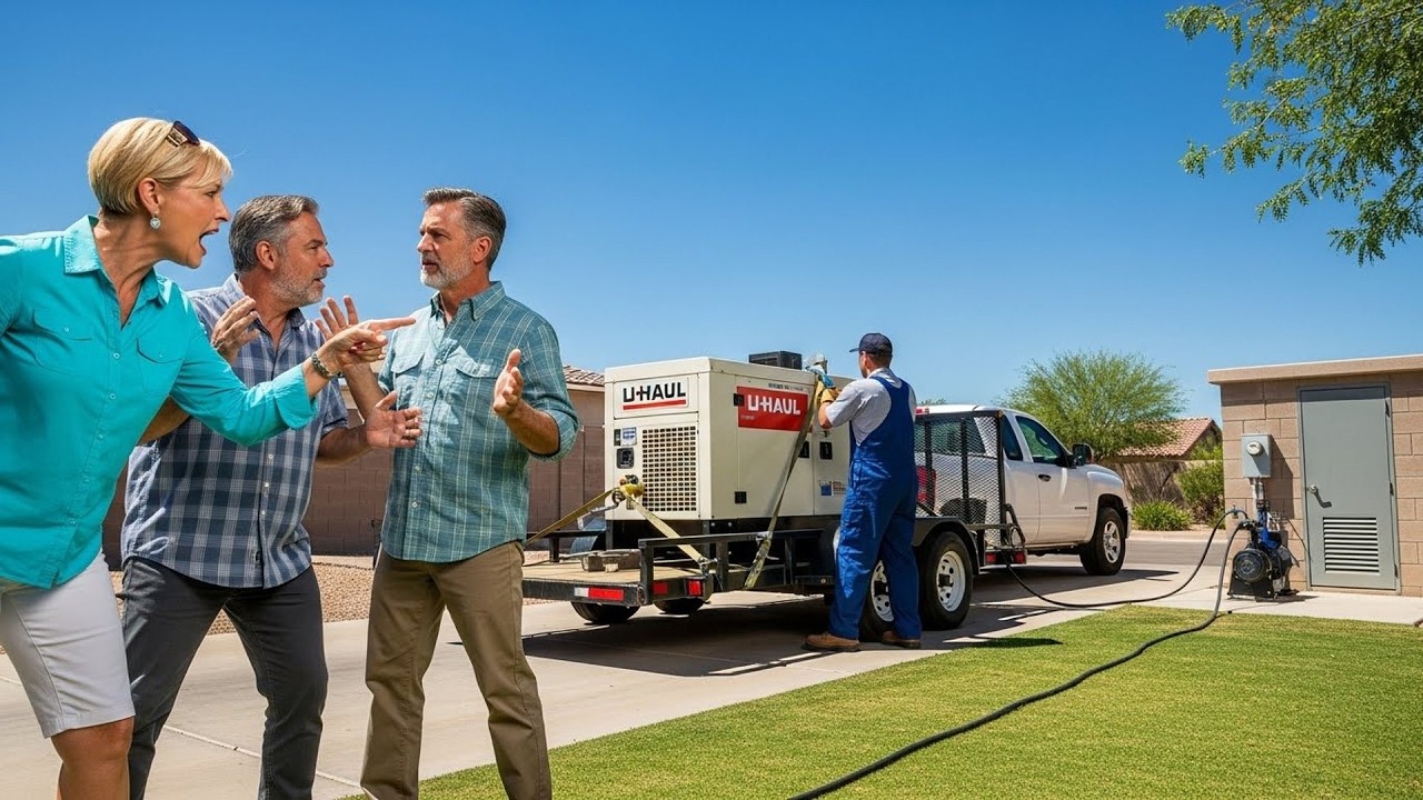 HOA Seized My Backup Generator, Didn't Know It Powers the Whole Neighborhood Water Pump